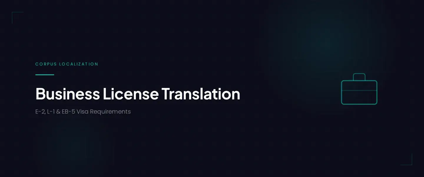 Business License Translation Guide for Company Records