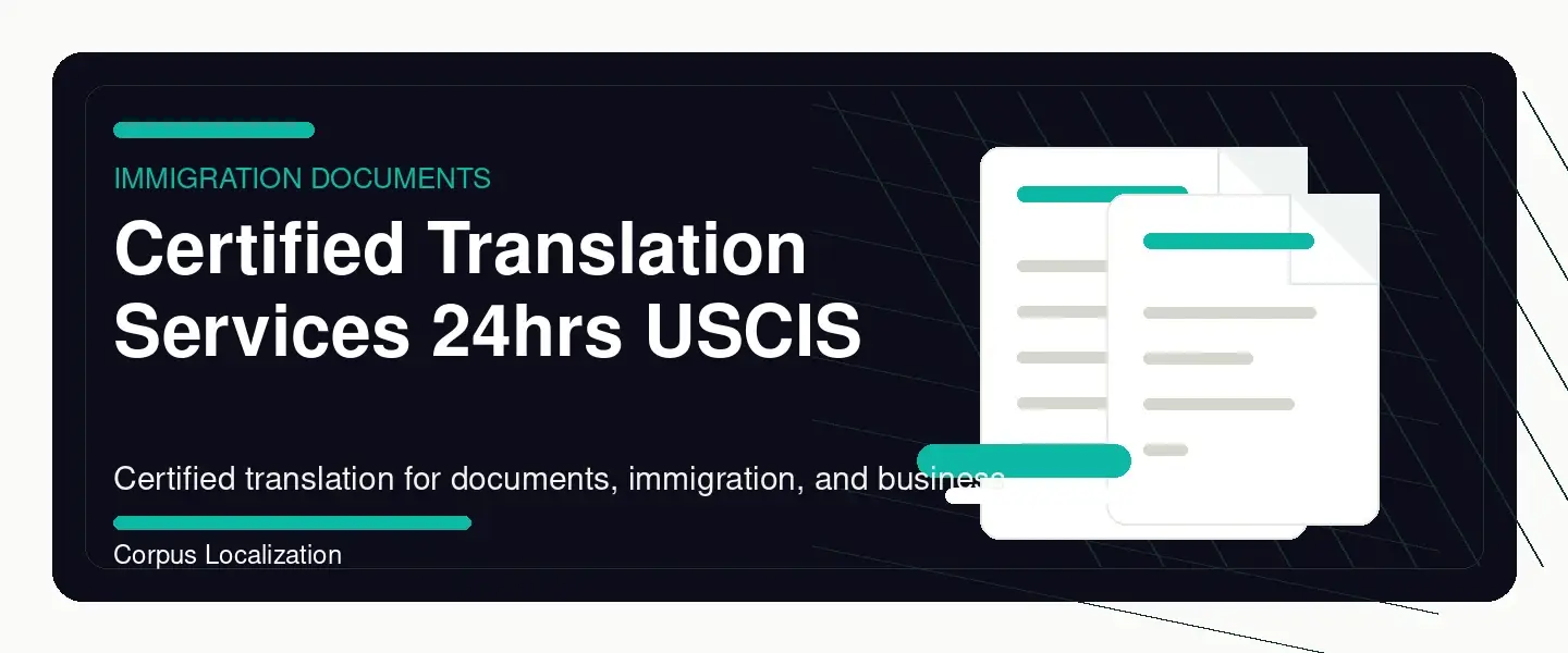 Certified Translation Cost Support | $19.99/Page